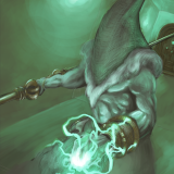 Green Wizard Character Illustration