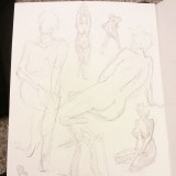 Several 2 minute poses